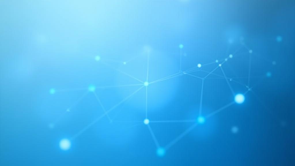 Abstract network connections representing support